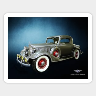 1933 Buick 2-Door Coupe Sticker